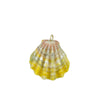 Beachworn Solid Gold Bail Sunrise Shell O'ahu Pendant Necklace - 14K Yellow Gold