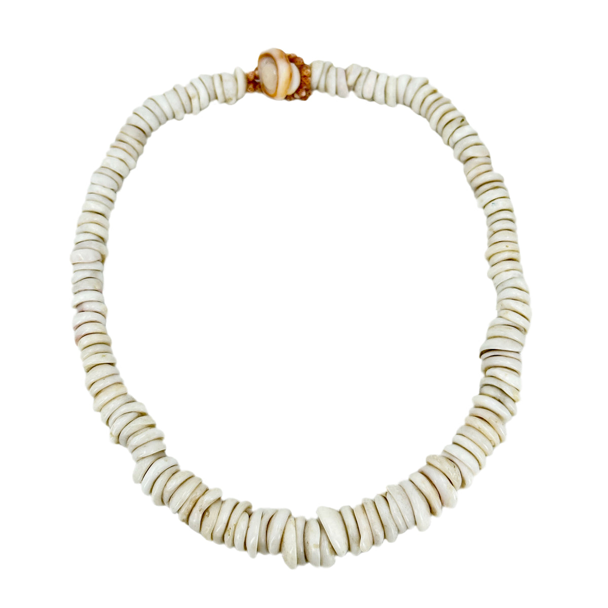 Vintage Hawaiian Puka Shell Necklace 15